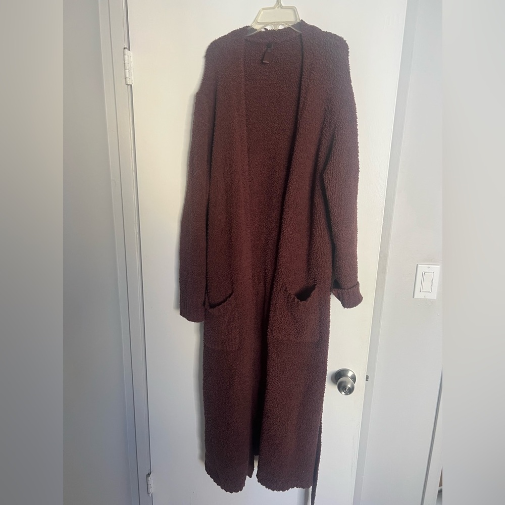 SKIMS BROWN ROBE